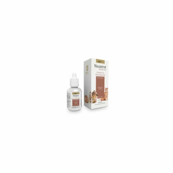 NAUSETRAT ORAL 20ML CAO/GATO NAUSEAS UCBVET PR10A077
