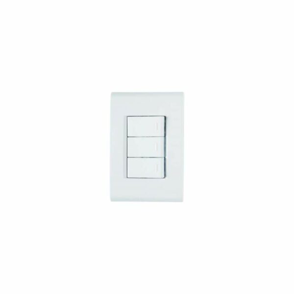 INT 3TC SIMP C/PL 2X4 10A LIZ TRAMONTINA