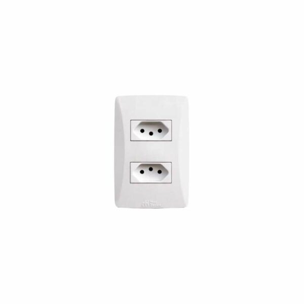 INT 1TC PARA+1TOM C/PL 2X4 10A MOD PETRA