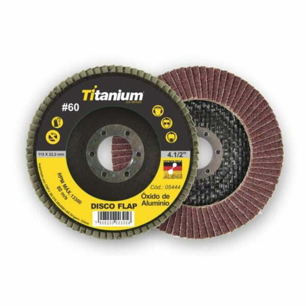 DISCO LIXA FLAP AL 4,1/2 060 TITAN