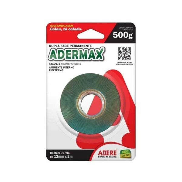 FITA D FACE ACRI 12MMX2M ADERE XT100/S