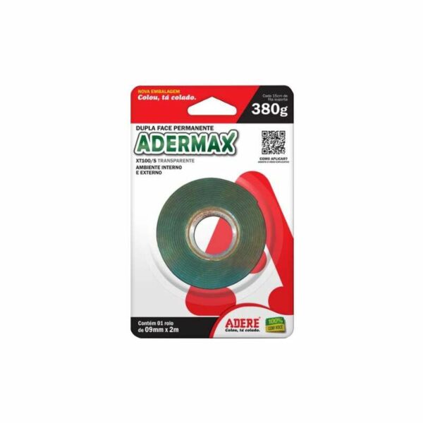 FITA D FACE ACRI 9MMX20M ADERE XT100/S