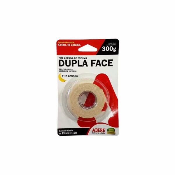 FITA D FACE ESPUMA 19MMX1,5M ADERE 285/S