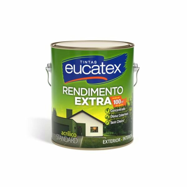 TINTA ACRIL 3,6L INT/EXT CAMURCA R EXTRA EUCATEX 3900012.01
