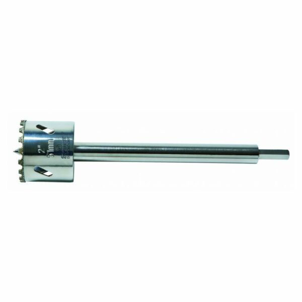 SERRA COPO DIAMANTADA C/HASTE 100MM STARRETT DE100M
