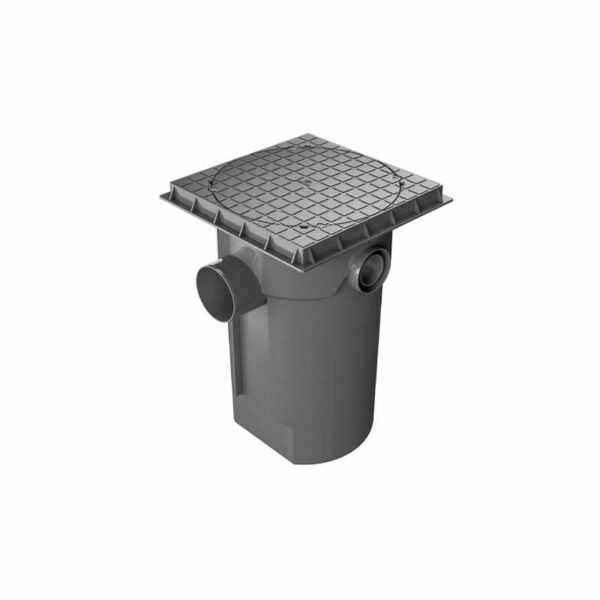 CAIXA GORD 300X525X100MM CEST CINZA KRN