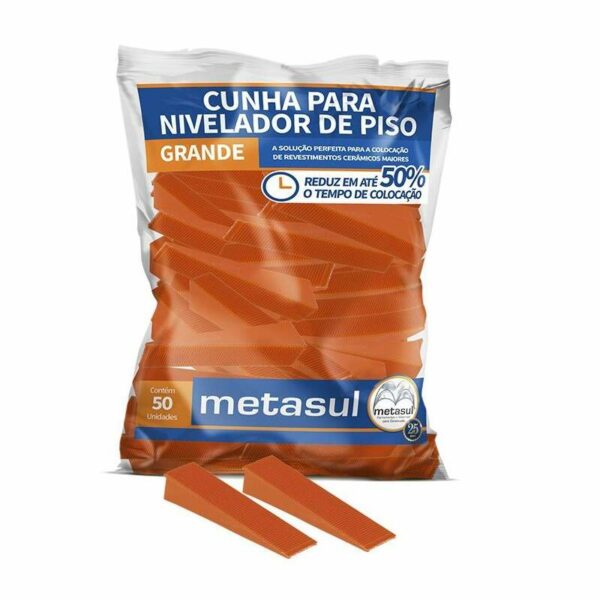 CUNHA NIVELAR PISO GDE 24X32 C/50 METASUL
