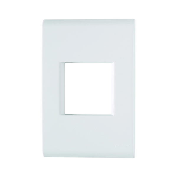 PLACA 2X4 2MOD C/SUP LIZ TRAMONTINA