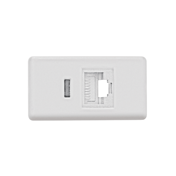 MODULO TOMADA DADOS RJ45 CAT6 LIZ TRAMONTINA