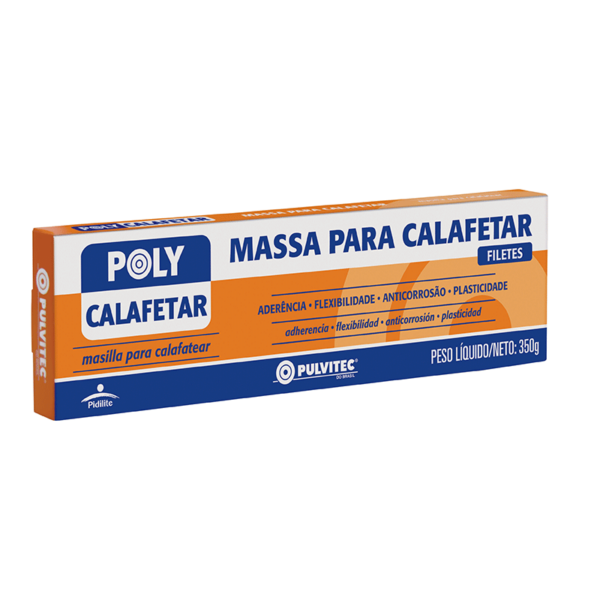 MASSA P CALAFETAR 350G PULVITEC CINZA
