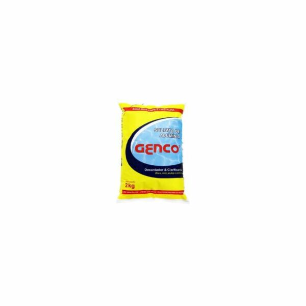 SULFATO ALUMINIO DECANTADOR 2KG GENCO