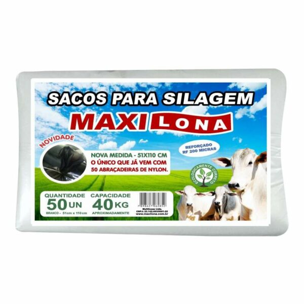 SACO SILO 51CMX110CM BR MAXILONA R-200