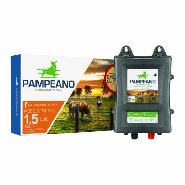 ELETRIFICADOR CERCA 150KM BIVOLT PAMPEANO