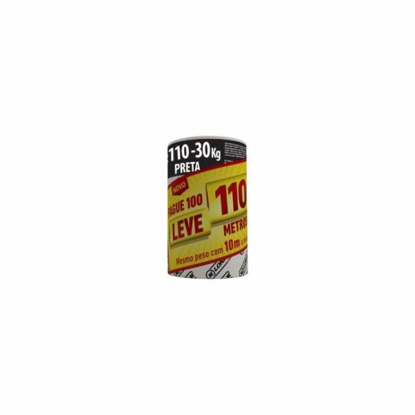 LONA PRETA LONAX 4X100 30KG 10M REF.75