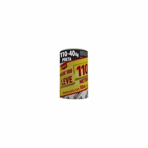 LONA PRETA LONAX 4X100 40KG 10M REF.100