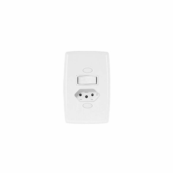 INT 1TC PARA+1TOM C/PL 2X4 10A SAFI 22280 ILUMI