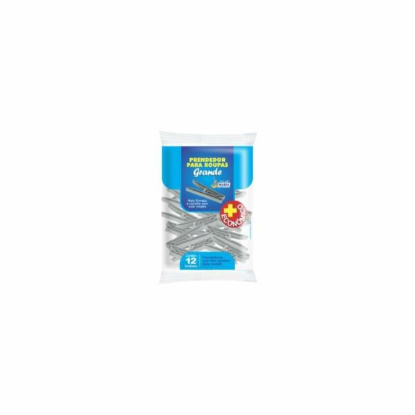 PRENDEDOR ROUPA PLAST C/12 SANT M