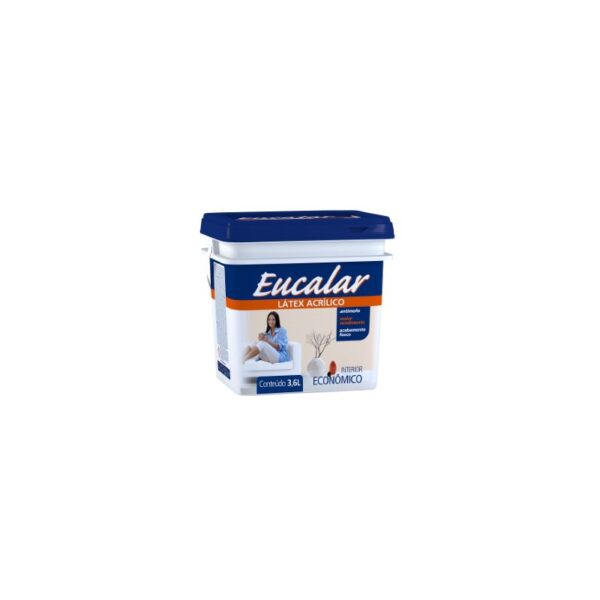 TINTA ACRIL 3,6L INT ECO RUBI EUCALAR