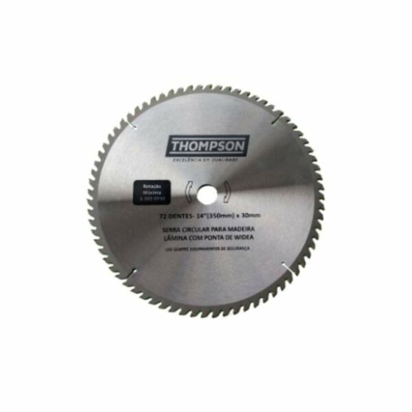 DISCO SERRA CIRCULAR VIDEA 14 48D THOMP 1386 1386