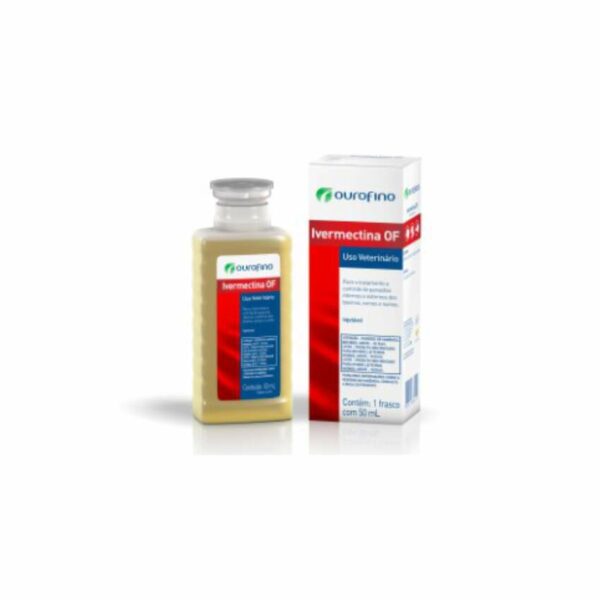 IVERMECTINA 1% 50ML INJ OURO FINO 10000166