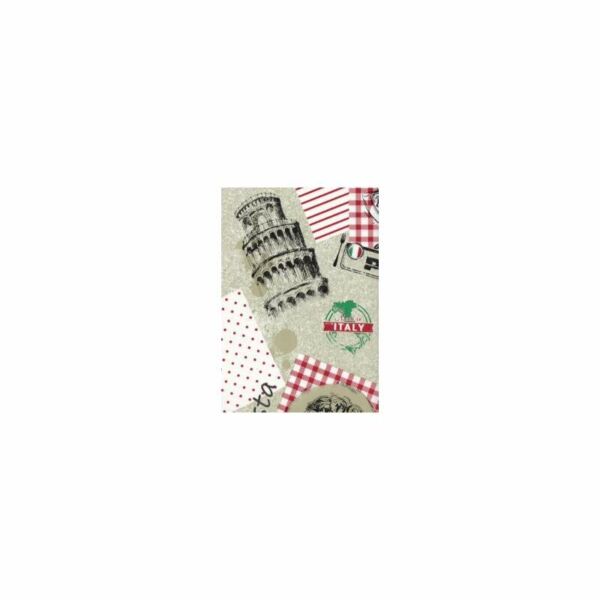 TOALHA TERM PIZZA 1.40X30M OPER ESTAMPADO