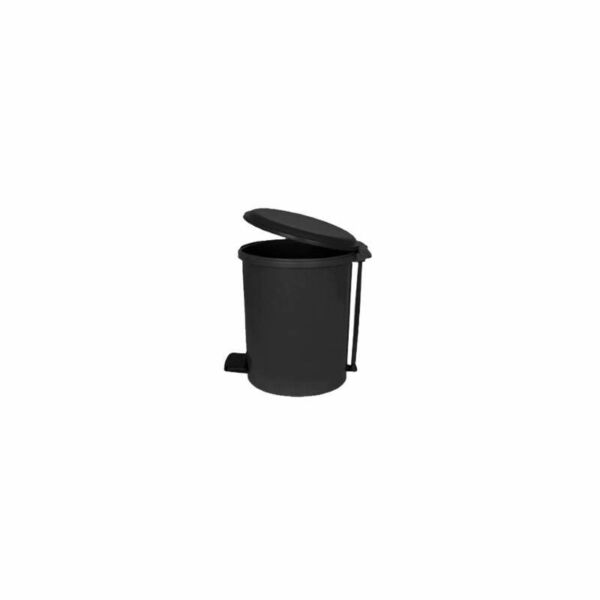 LIXEIRA LISA C/PEDAL 12L ANTARES PRETA