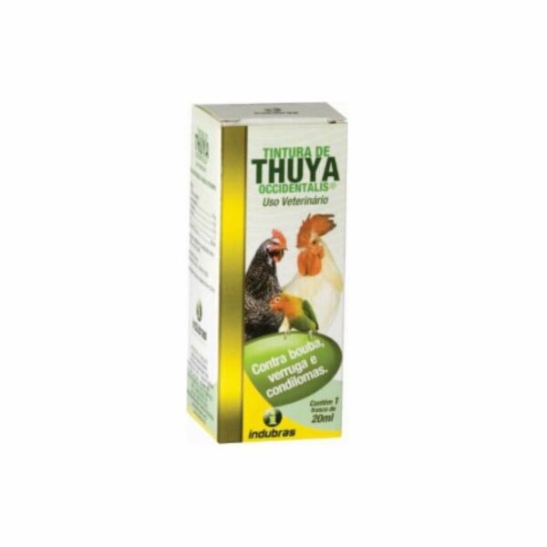 ANTISSEPTICO TINTURA THUYA 20ML AVES INDUBRAS IND040