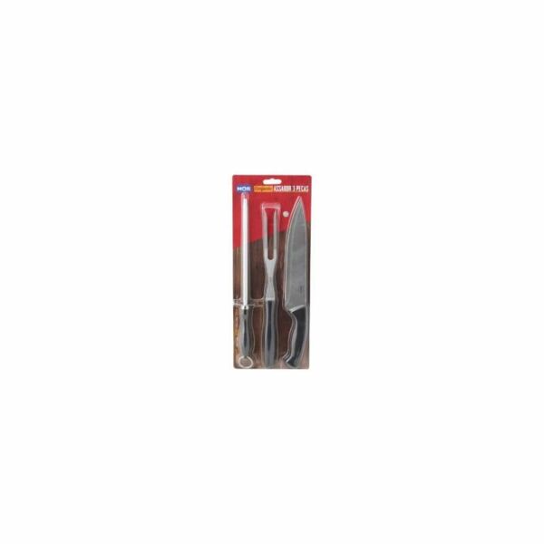 CONJ DO ASSADOR 3PCS MOR FAC/GAR/CHAIRA