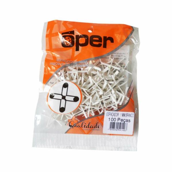 ESPACADOR P/PISO 01MM BCO OPER EO1MM