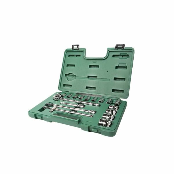 JOGO SOQ ESTRIADOS 1/2" 18 PEÇAS ST09203SJ SATA ST09203SJ