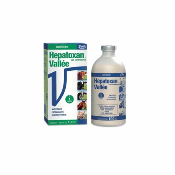 ANTITOXICO INJ 100ML HEPATOXAN VALLEE 5015246