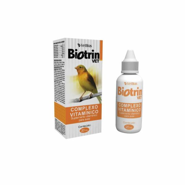 SUPL VITA ORAL BIOTRIN COMPLEXO 20ML VETBRAS VET01010