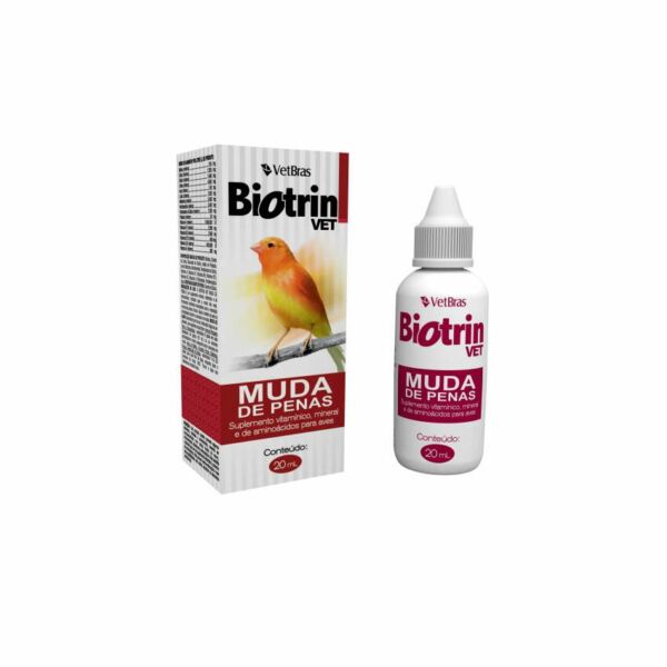 SUPL VITA ORAL BIOTRIN MUDA PENAS 20ML VETBRAS VET01014
