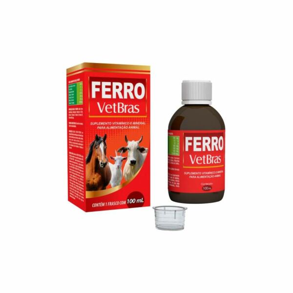 SUPL VITA FERRO 100ML VETBRAS VET01026
