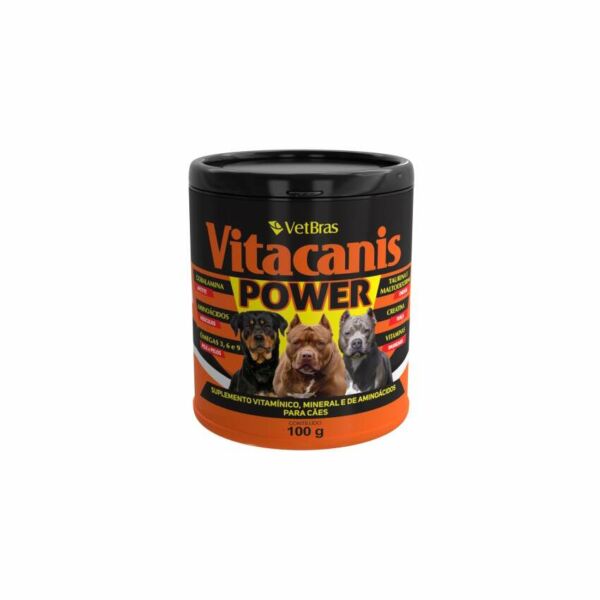 SUPL VITA CAO/GATO VITACANIS POWER 500G VETBRAS VET01188