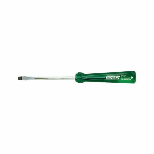 CHAVE FENDA 1/8X3 CRV CB THOMPSON VERDE