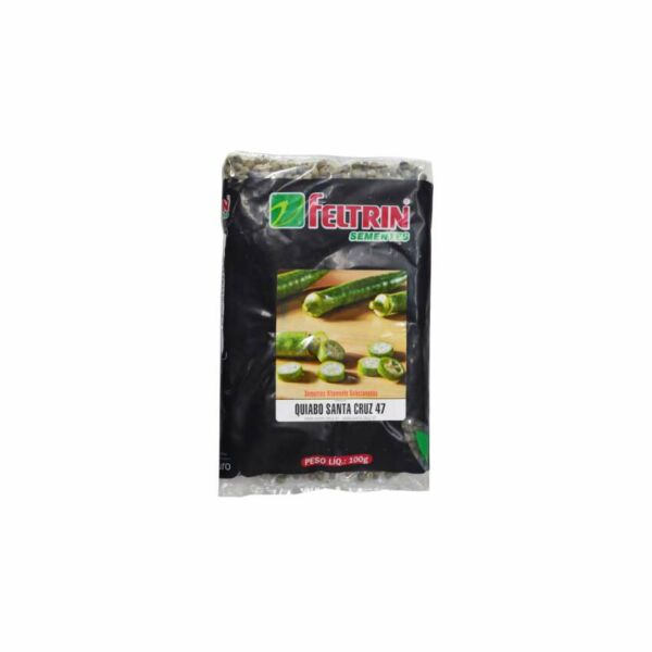 SEMENTE QUIABO S CRUZ 47 100G FELTR