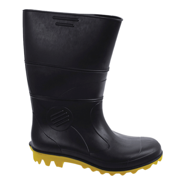 BOTA PVC CANO MED PT/AM S/F PATR 36