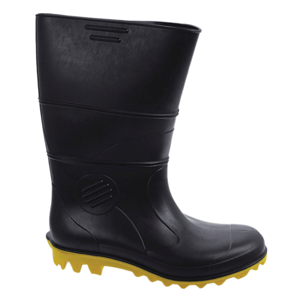 BOTA PVC CANO MED PT/AM S/F PATR 35