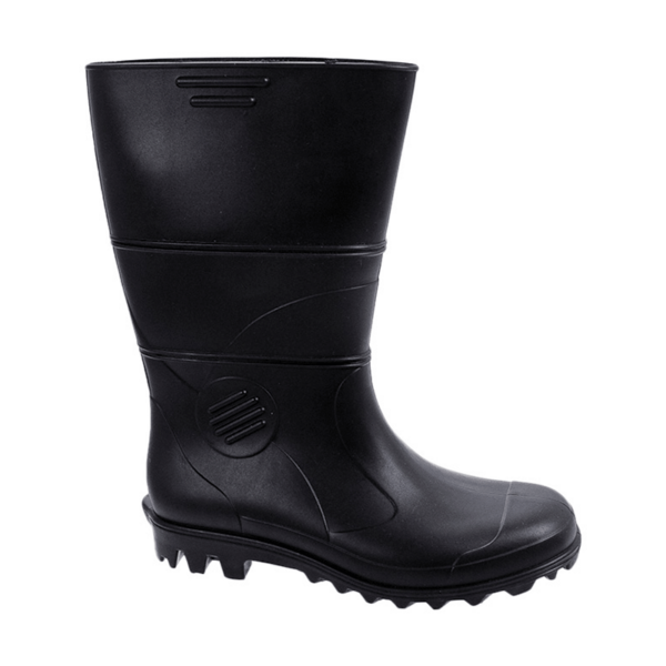 BOTA PVC 45 CANO MED PT PATROL SEM FORRO