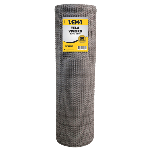 TELA ARAME VIV F26 1.0X50MT VEMA