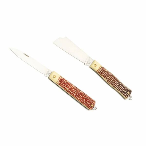CANIVETE INOX LAMINA COM PONTA 80X26MM BRASFORT 8119