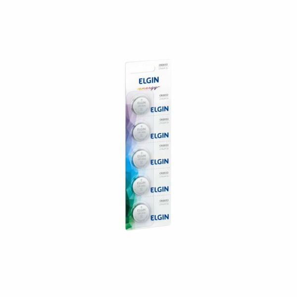BATERIA BOTAO LITIO CR2032 3V ELGIN