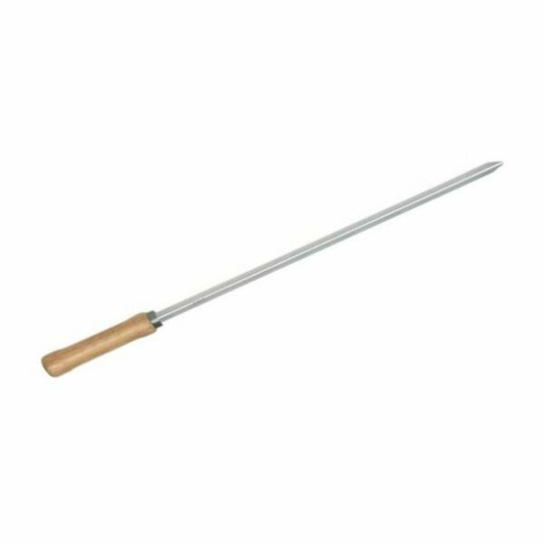ESPETO CHURRASCO SIMPLES 65CM MOR CB MAD ACO CROM