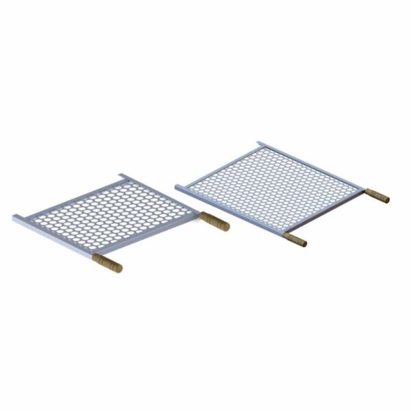 GRELHA P/ CHURRASQ GALV 40X40X40 CM COMPREL 336