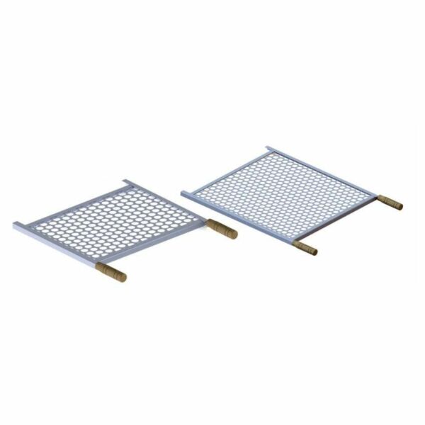 GRELHA P/ CHURRASQ GALV 60X40 CM COMPREL 338
