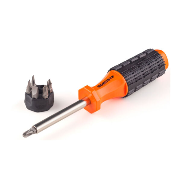 KIT CHAVES DE FENDA C/PONTEIRAS 7X1 ROBUST