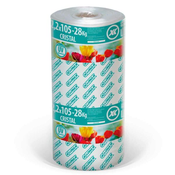FILME AGRICOLA ESTUFA 02.2X105 028KG UV12 LONAX