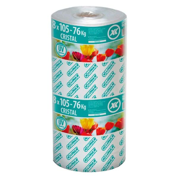 FILME AGRICOLA ESTUFA 08X105 076KG UV12 LONAX