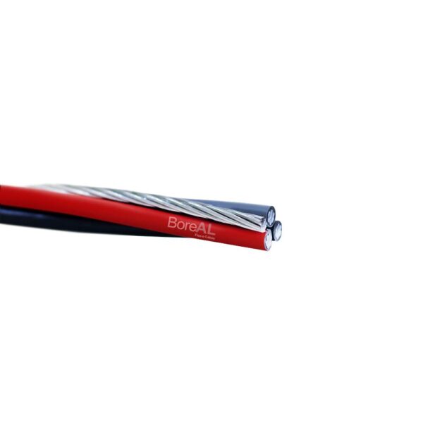 CABO ALUM QUADRUPLEX 1KV 10.00MM 100MT BOREAL